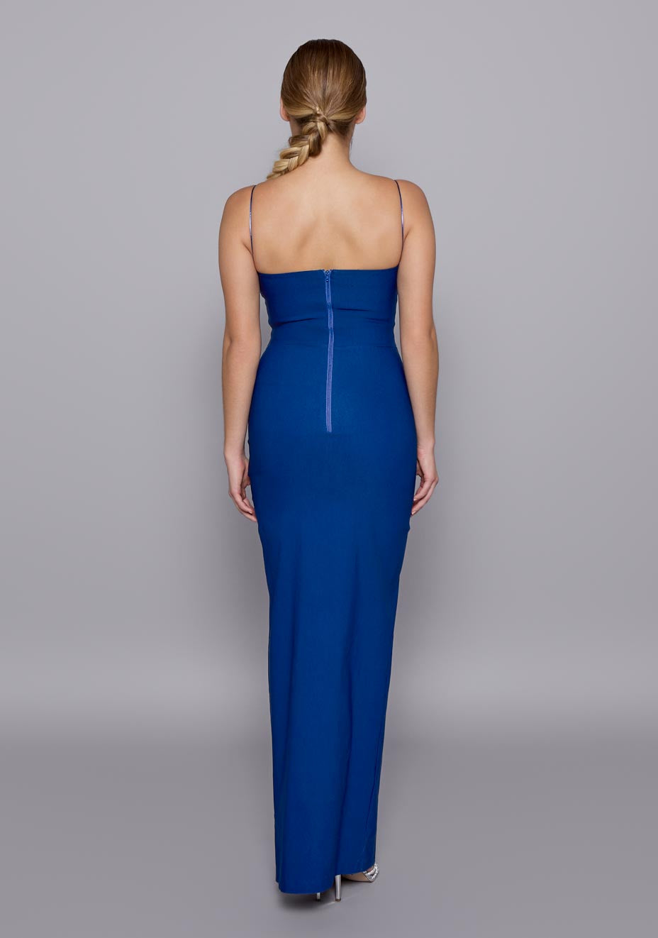 Suki | Cup Detail Cobalt Maxi Dress